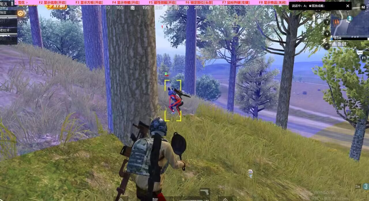 和平精英《战斗机》root版自瞄版外挂